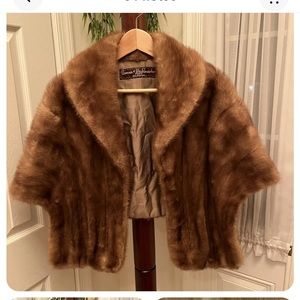 Natural Authentic Mink Jacket